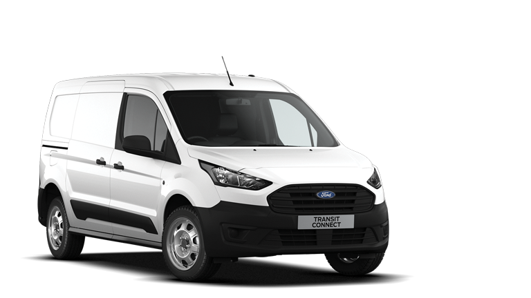 Nye Ford Transit Connect utvendig forfra