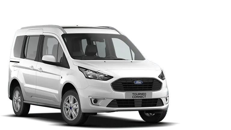 Nye Ford Tourneo Connect utvendig forfra