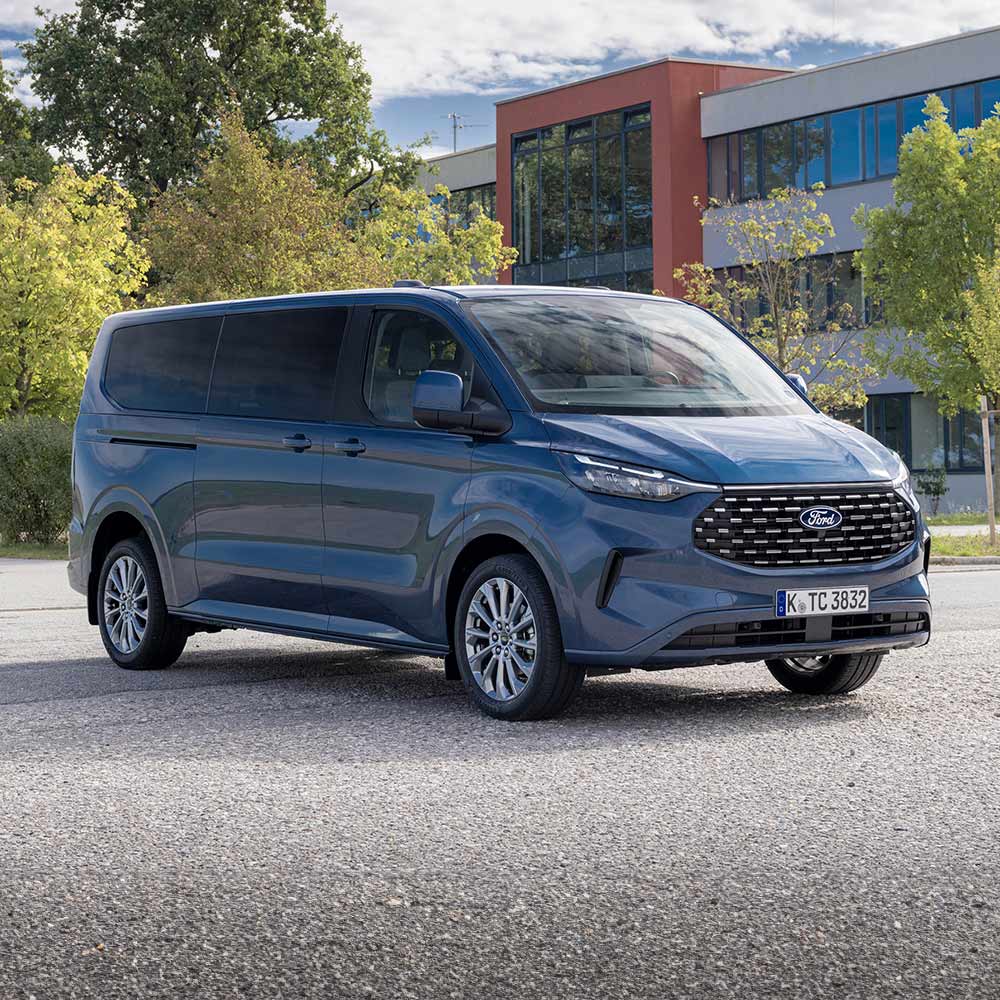 Et nærbilde av Ford Tourneo Custom