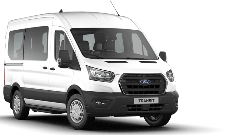 Ford Transit Minibus exterior front angle