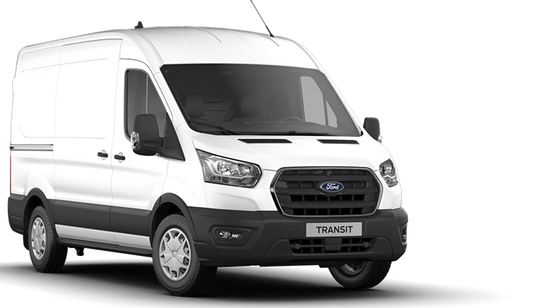 Ford Transit Van exterior front angle