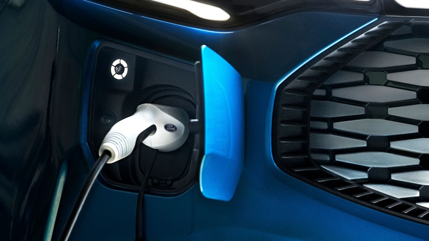 E-Transit Custom charging