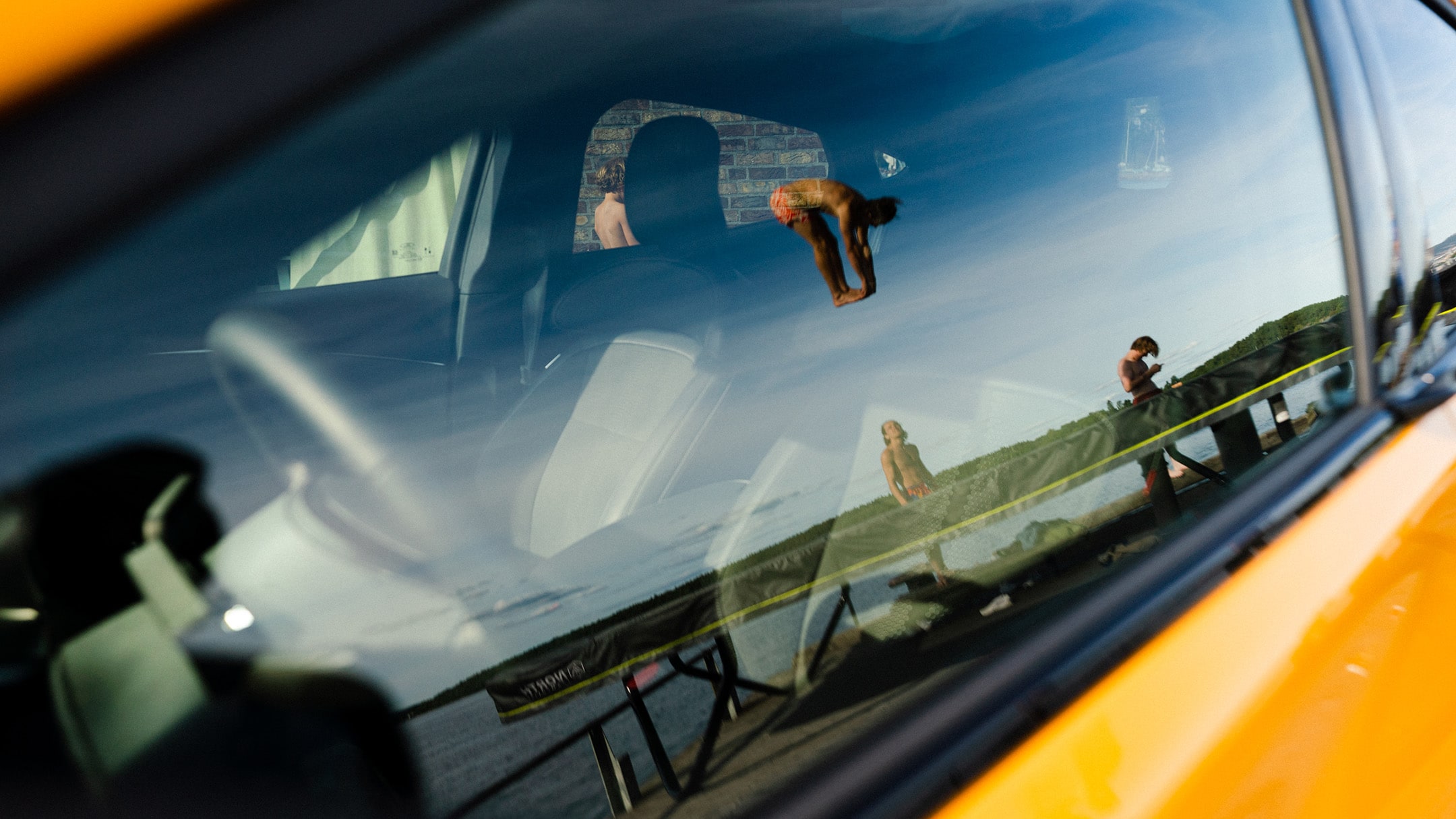 Mustang Mach-E window