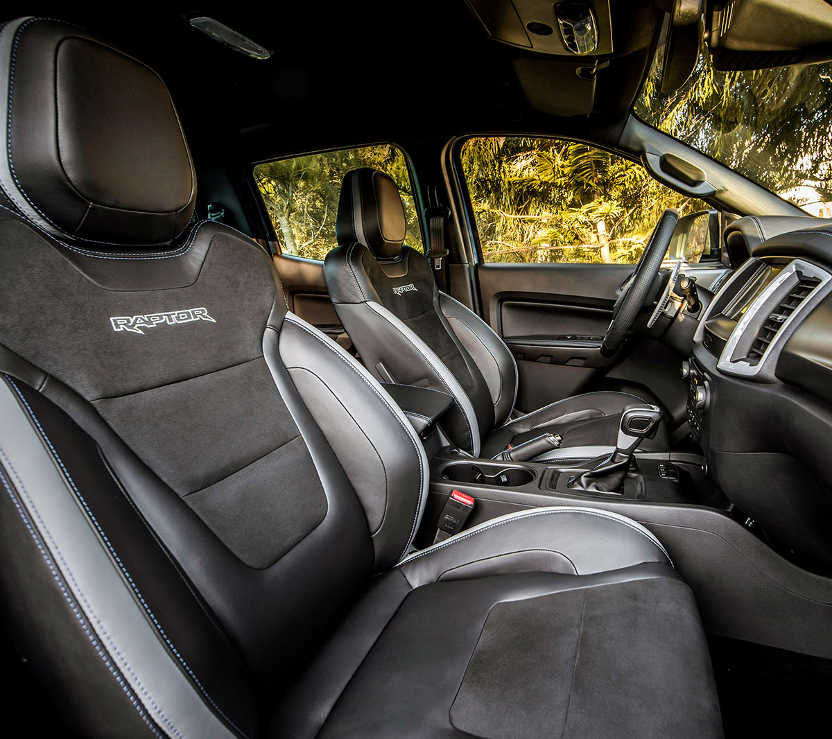 Ford Ranger Raptor interior