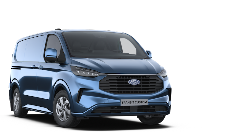 Transit Custom blue