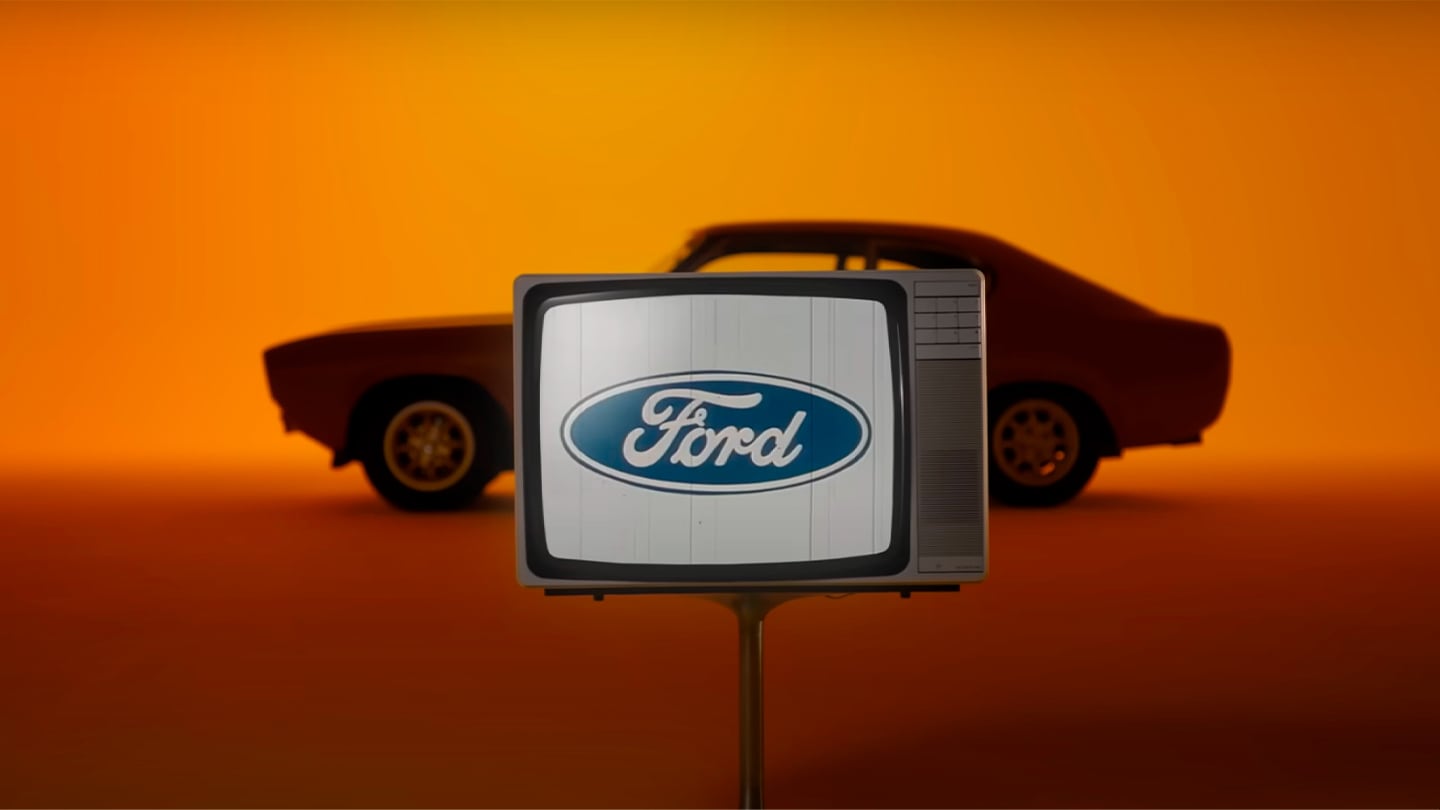 En forhåndsvisning av klassiske Ford Capri og forvandlingen til den nye elektrisk Ford Capri.
