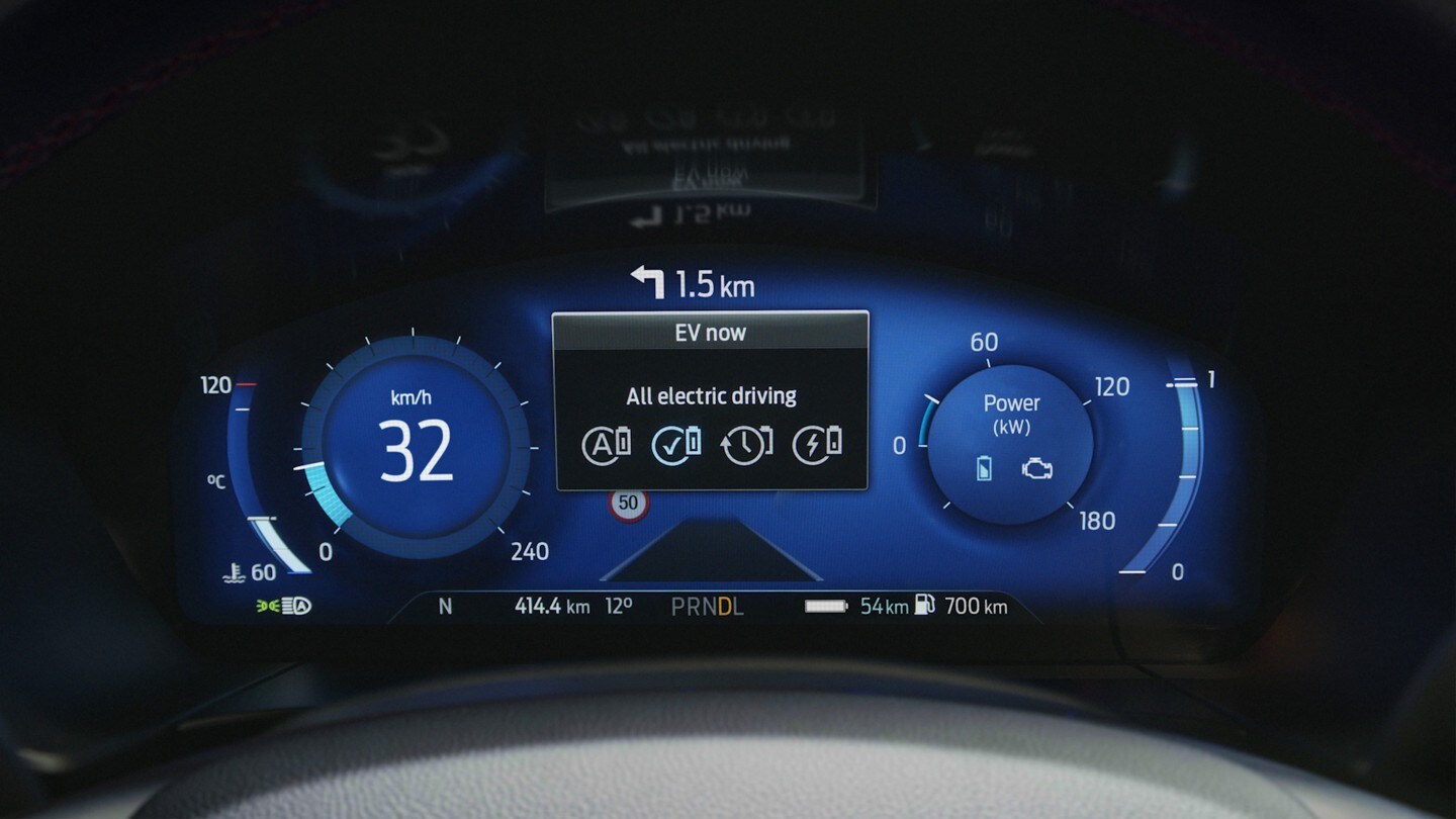 Nye Ford Kuga ST-Line dashboard