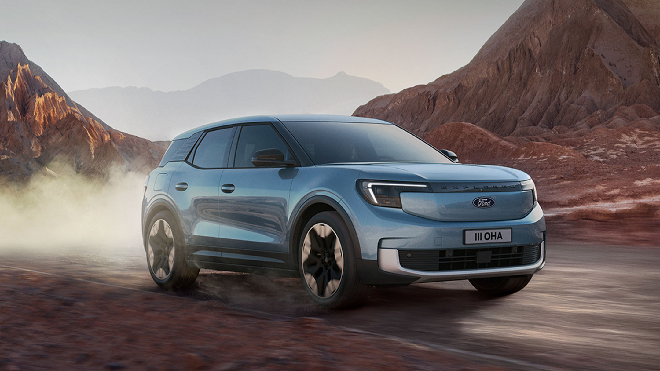 Helelektriske Ford Explorer