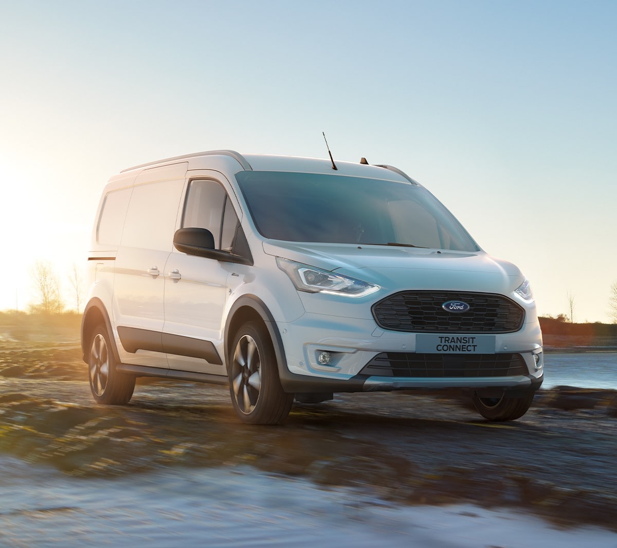 Ford Transit Connect front three quarter view
