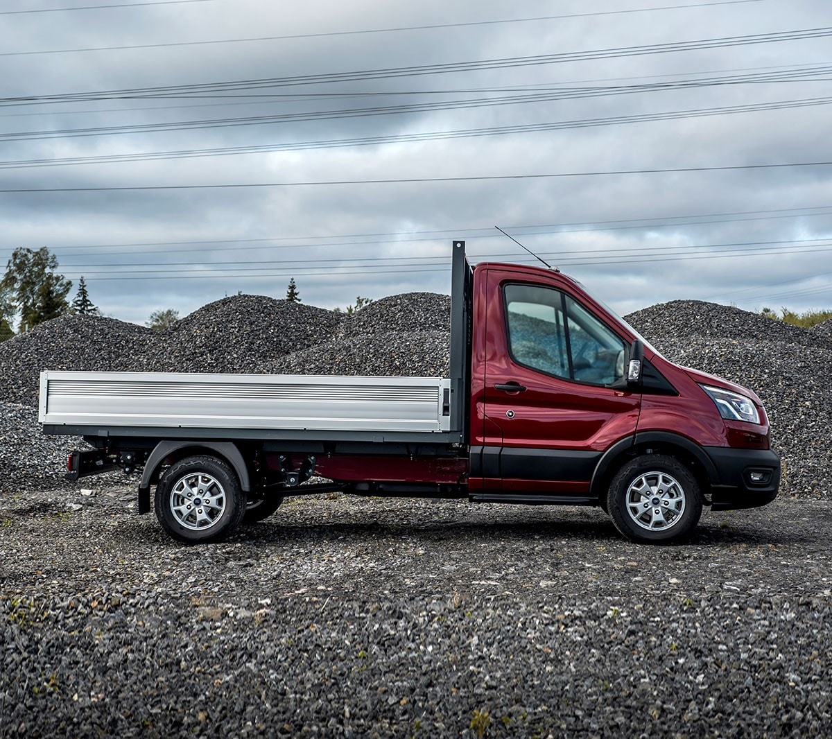 New Transit Chassis Cab front view