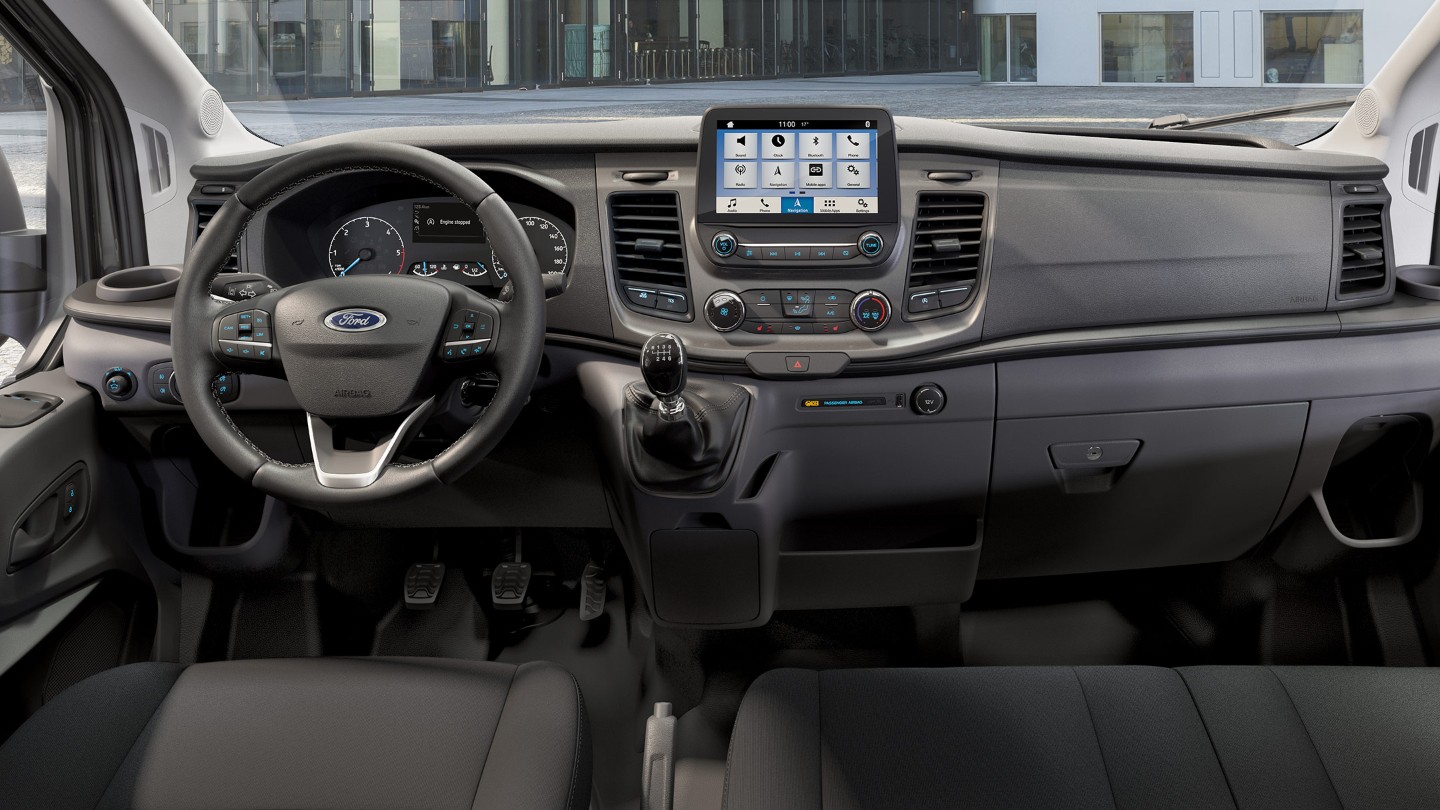 All New Ford Transit Chassis Cab interior view