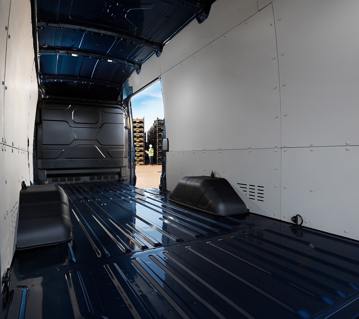 Ford Transit Van interior load space view