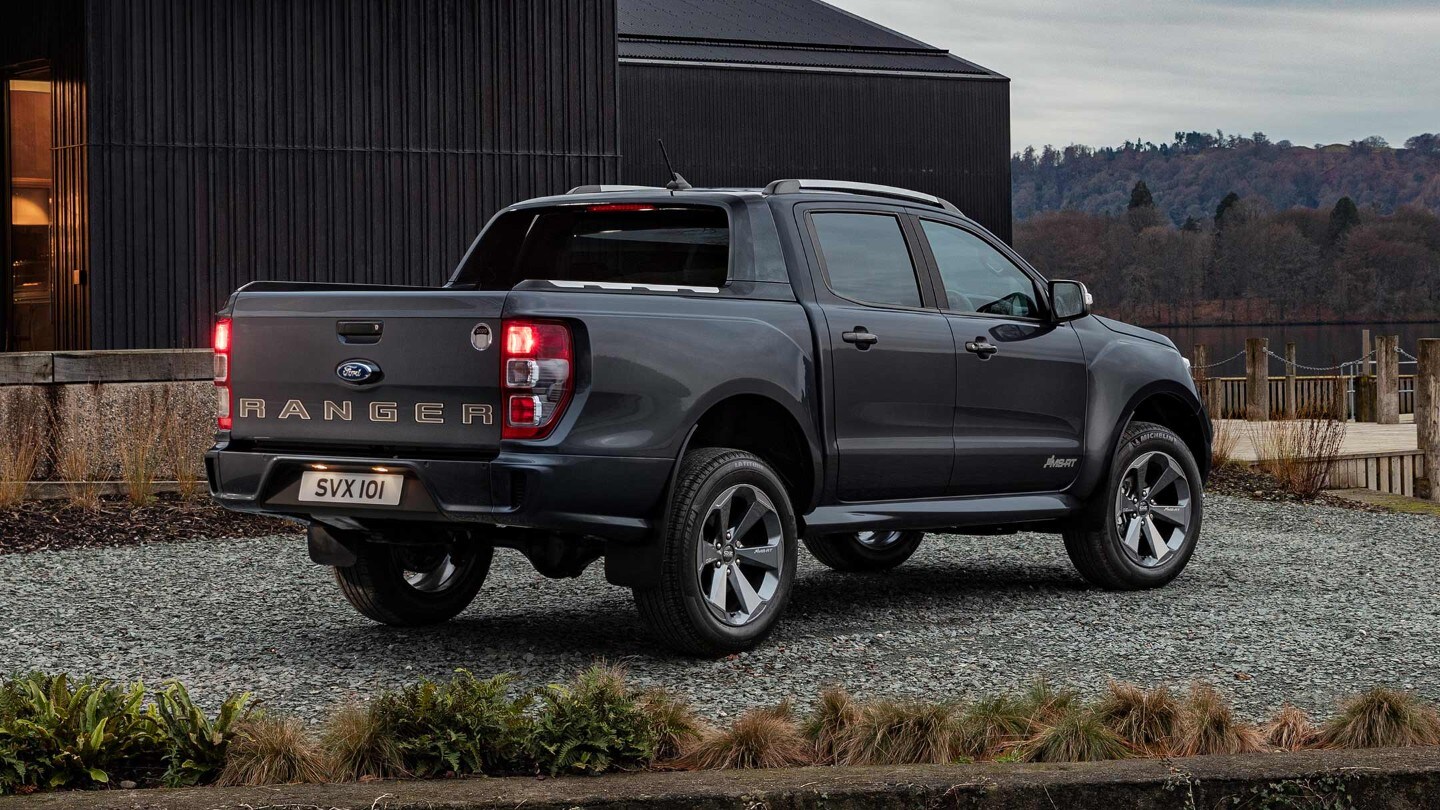 New Ford Ranger MS-RT rear view