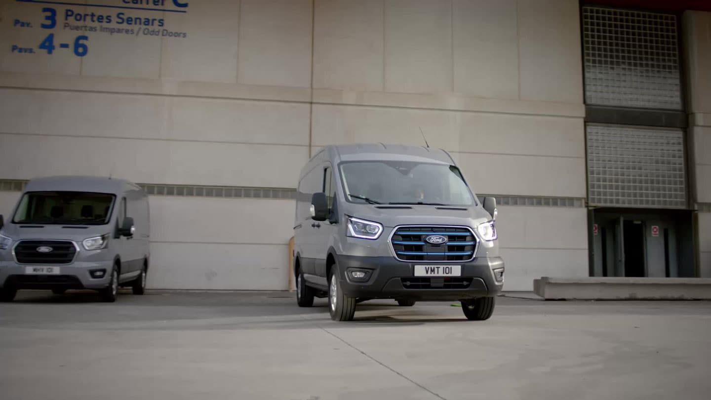 Ford E-Transit van