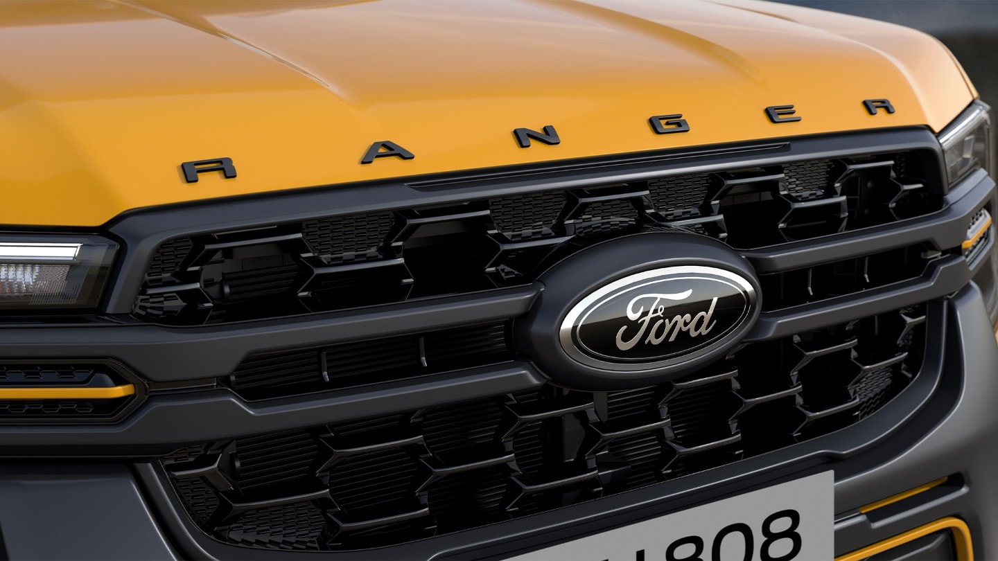 Sort frontgrill Ranger Wildtrak X