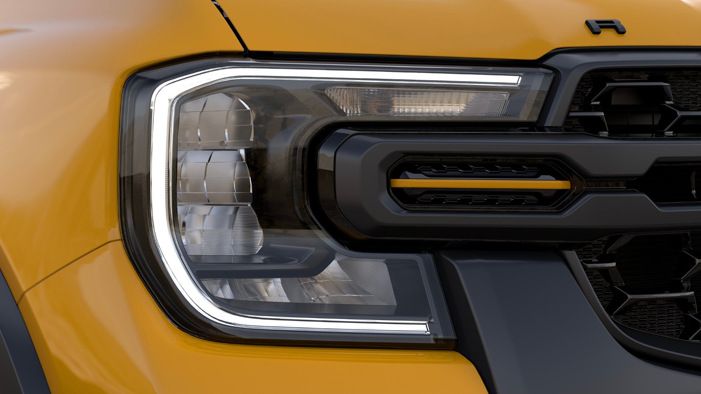 Nye LED frontlys Ranger Wildtrak X