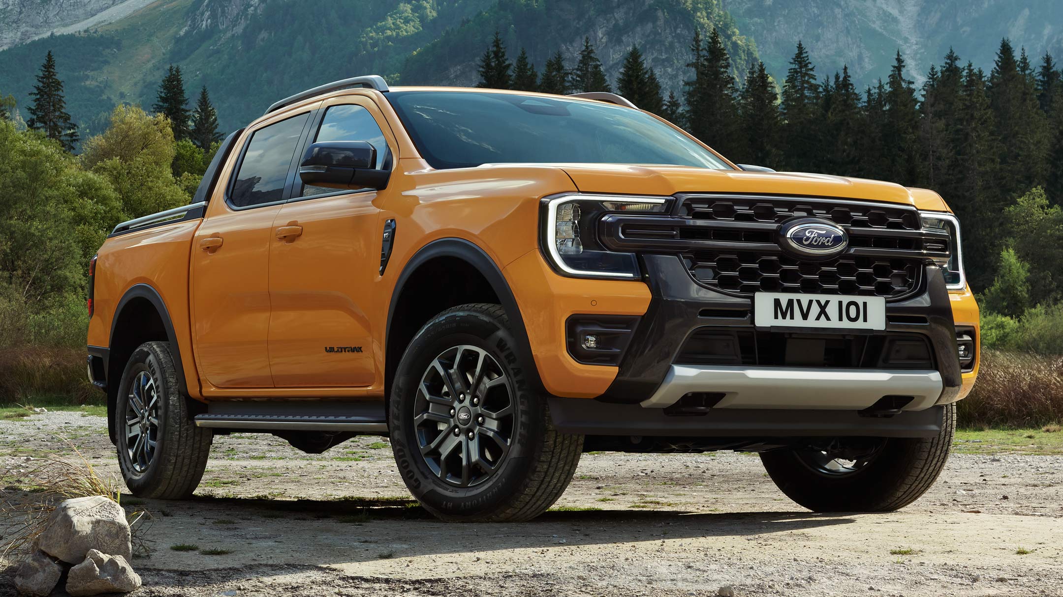 All-New Ford Ranger 3/4 front view