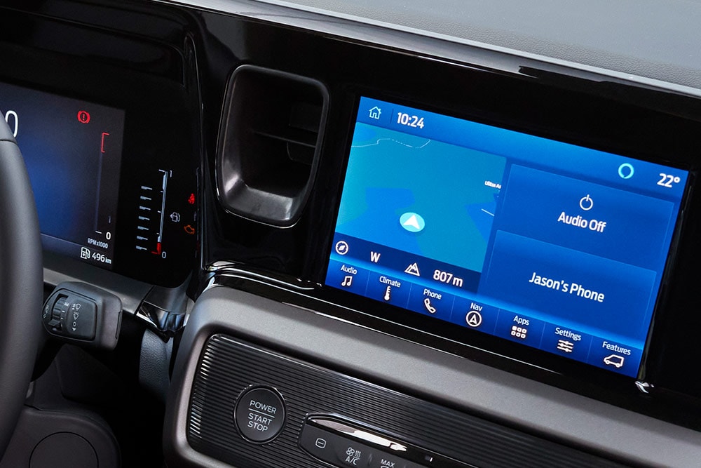 Ny Ford Transit Courier-telefonholder