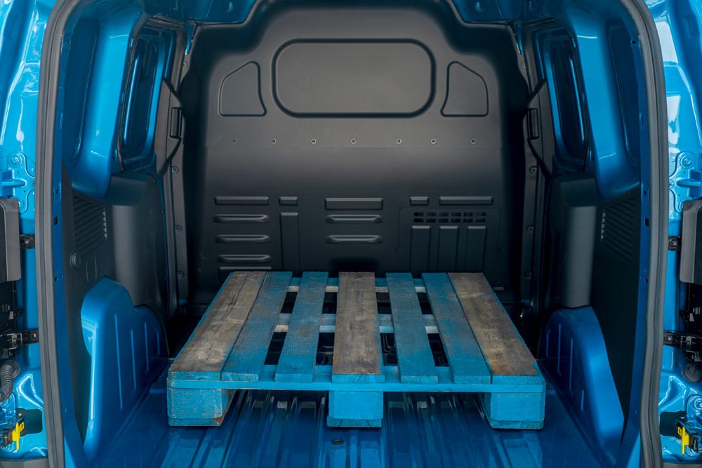 Ford E-Transit Courier Lasterom